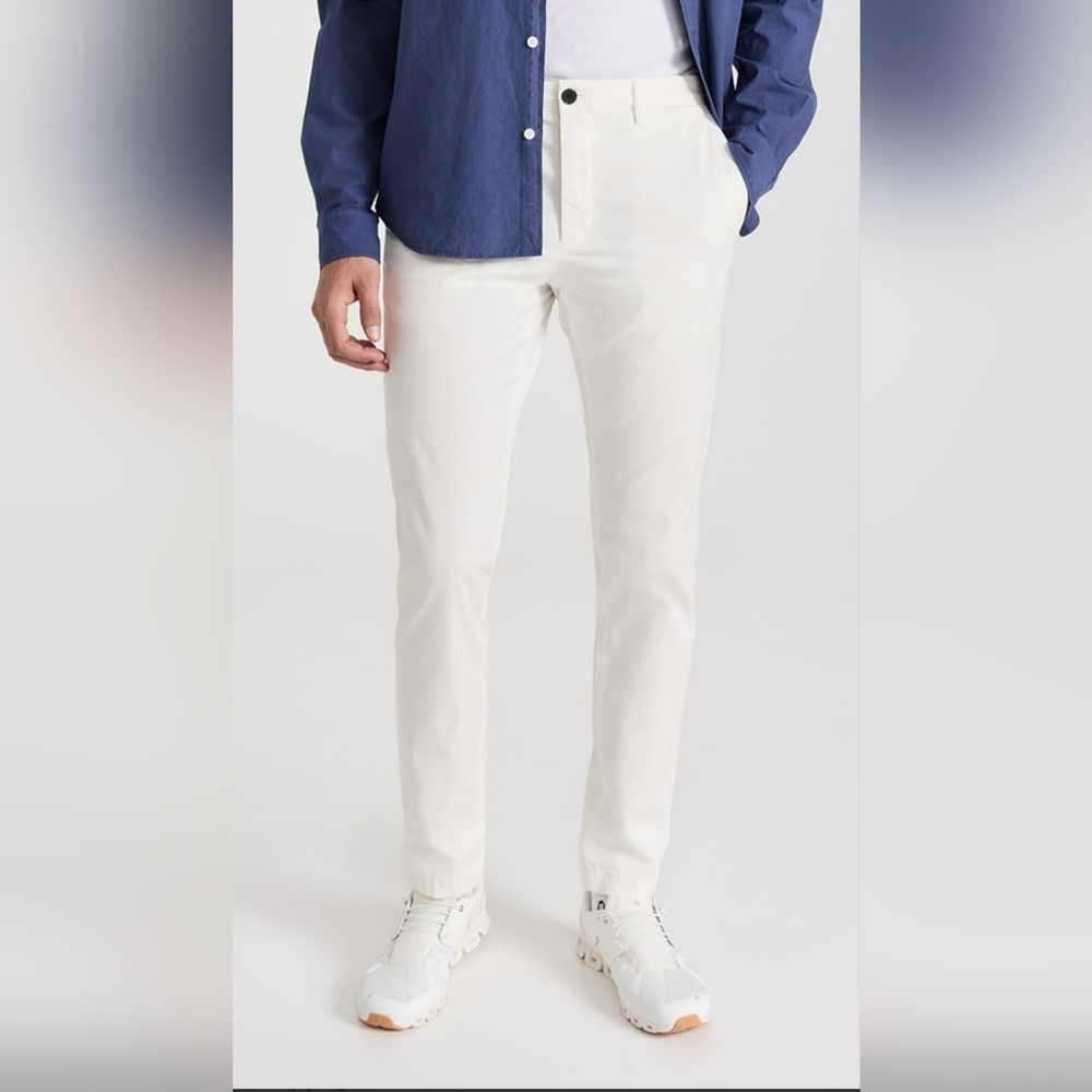 Theory Zaine Patton White Slim Jeans with Classic Fit. Sz. 38×32. Like New.
